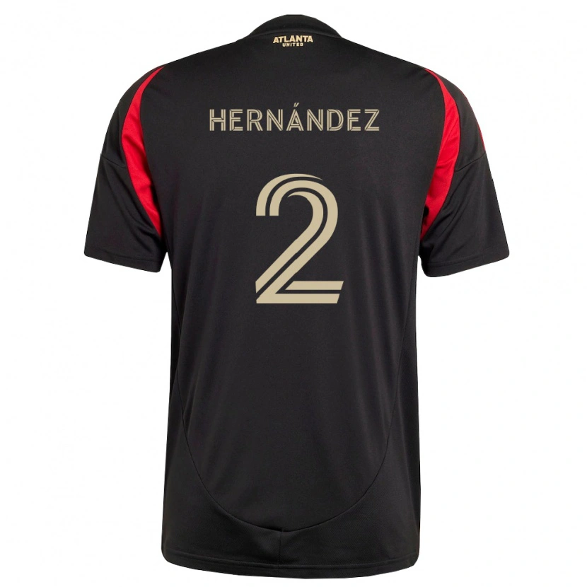 Danxen Damen Ronald Hernández #2 Schwarz Rot Heimtrikot Trikot 2026/27 T-Shirt Österreich