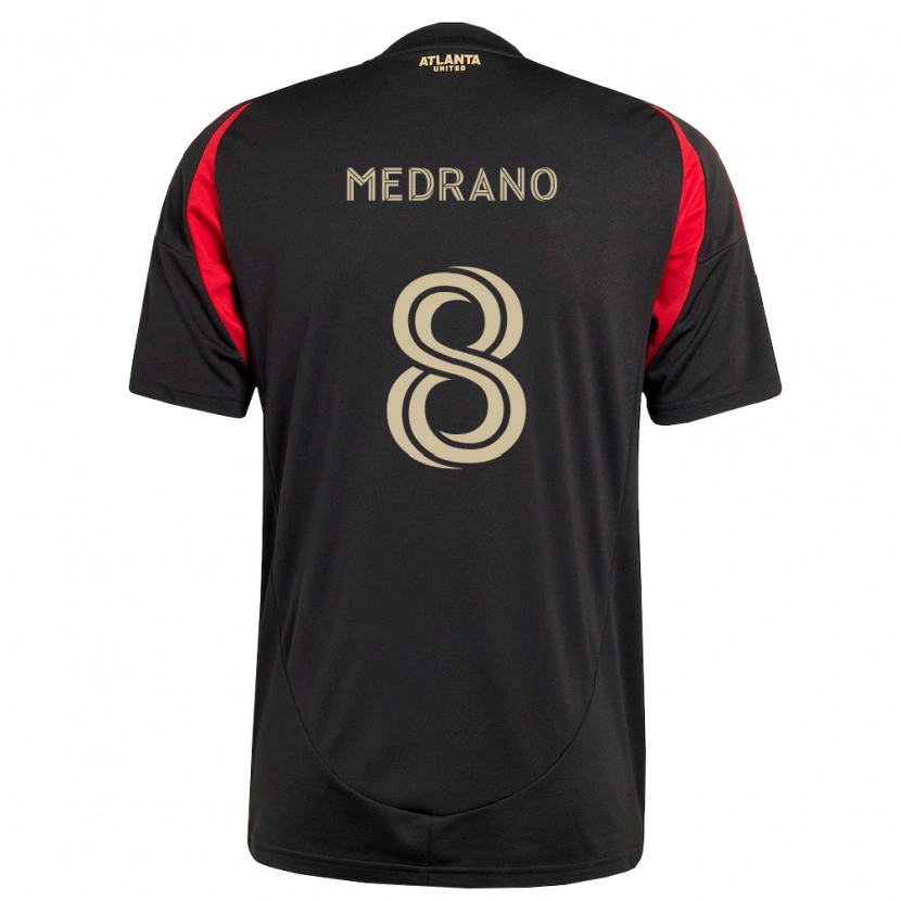 Danxen Damen Keven Medrano #8 Schwarz Rot Heimtrikot Trikot 2026/27 T-Shirt Österreich
