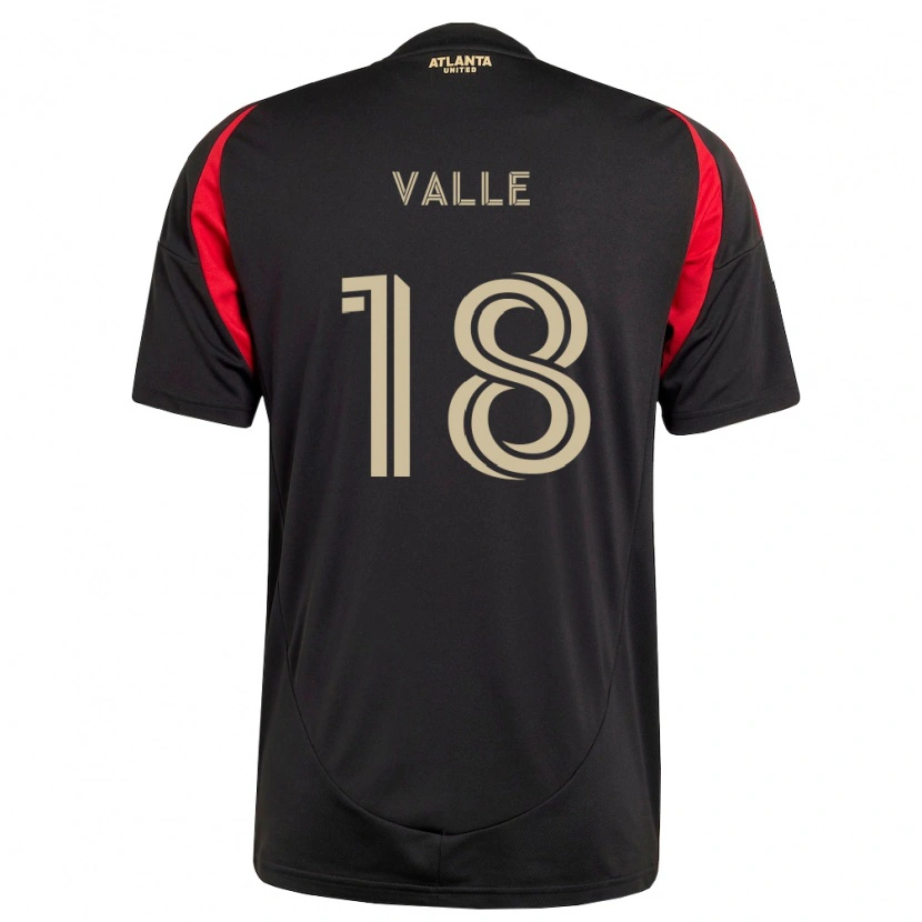 Danxen Damen Daniel Valle #18 Schwarz Rot Heimtrikot Trikot 2026/27 T-Shirt Österreich