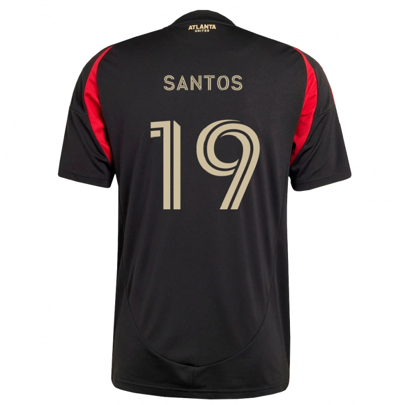 Danxen Damen Sergio Santos #19 Schwarz Rot Heimtrikot Trikot 2026/27 T-Shirt Österreich