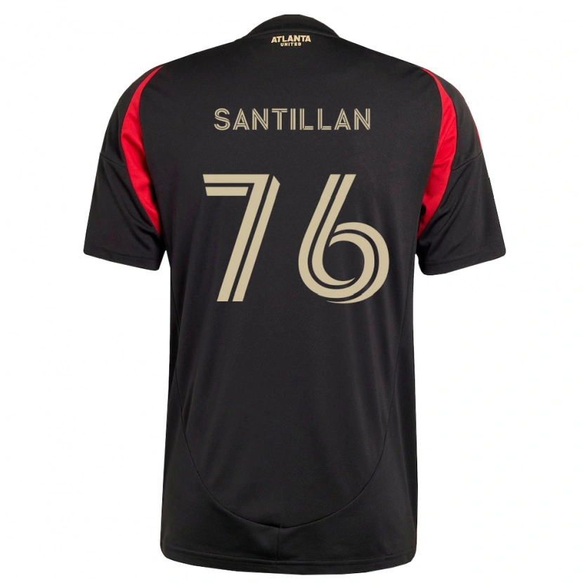 Danxen Damen Noe Santillan #76 Schwarz Rot Heimtrikot Trikot 2026/27 T-Shirt Österreich