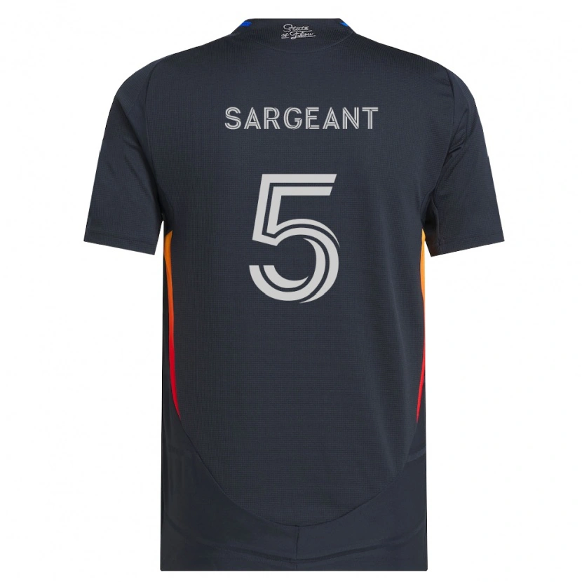 Danxen Damen Kieran Sargeant #5 Dunkelgrau Rot Heimtrikot Trikot 2026/27 T-Shirt Österreich