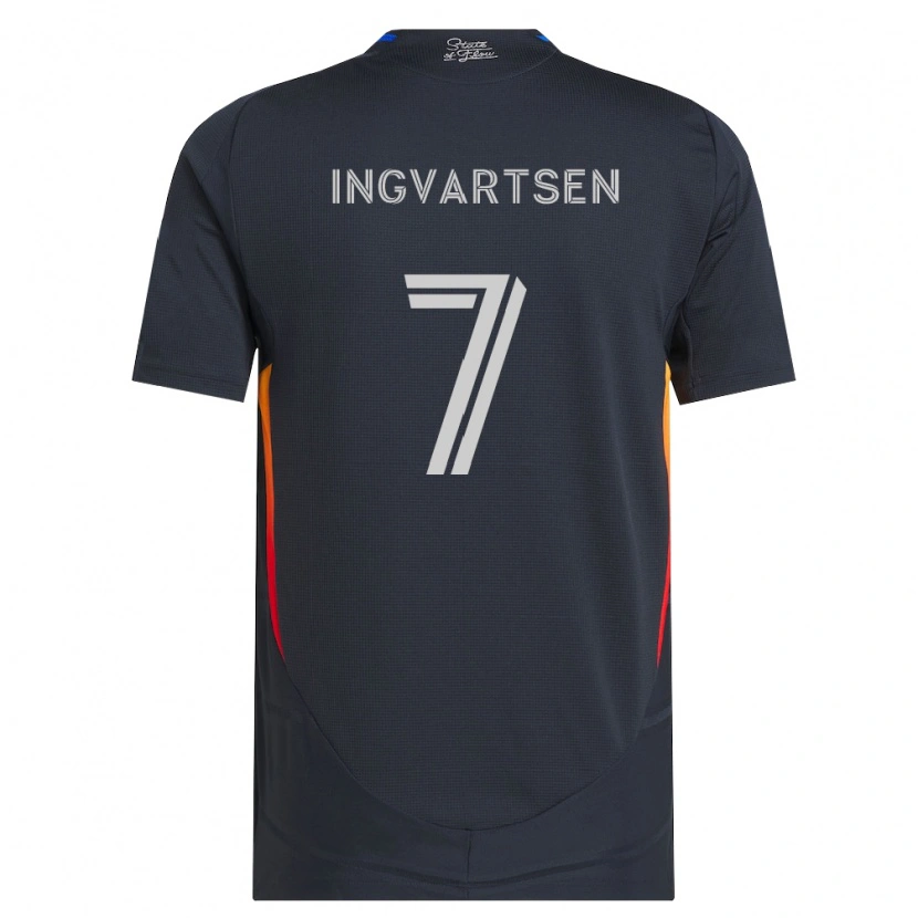 Danxen Damen Marcus Ingvartsen #7 Dunkelgrau Rot Heimtrikot Trikot 2026/27 T-Shirt Österreich