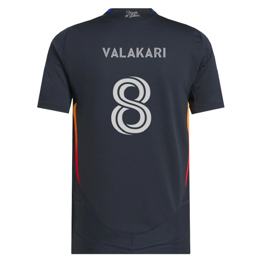 Danxen Damen Onni Valakari #8 Dunkelgrau Rot Heimtrikot Trikot 2026/27 T-Shirt Österreich