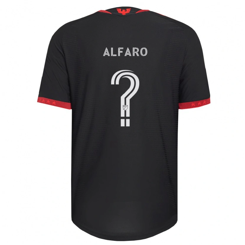 Danxen Damen Antonio Alfaro #0 Schwarz Weiß Rot Heimtrikot Trikot 2026/27 T-Shirt Österreich