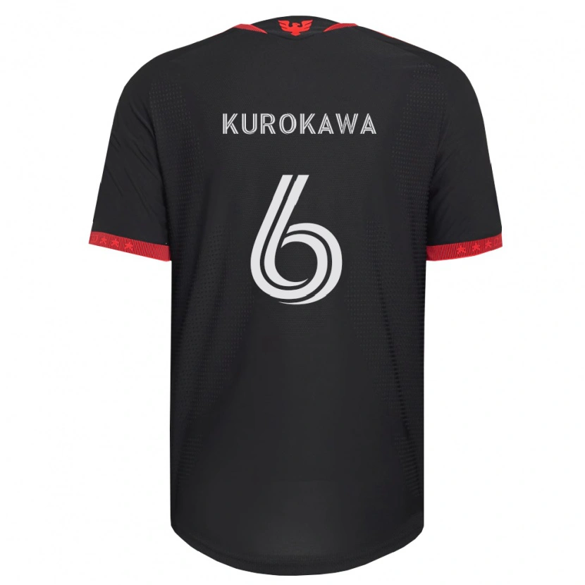 Danxen Damen Keisuke Kurokawa #6 Schwarz Weiß Rot Heimtrikot Trikot 2026/27 T-Shirt Österreich