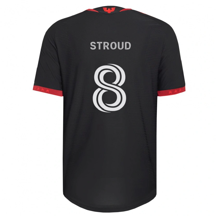 Danxen Damen Jared Stroud #8 Schwarz Weiß Rot Heimtrikot Trikot 2026/27 T-Shirt Österreich