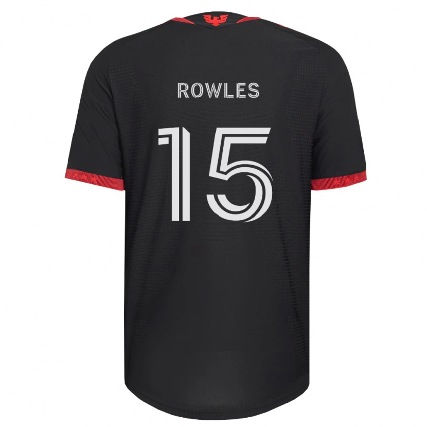 Danxen Damen Kye Rowles #15 Schwarz Weiß Rot Heimtrikot Trikot 2026/27 T-Shirt Österreich