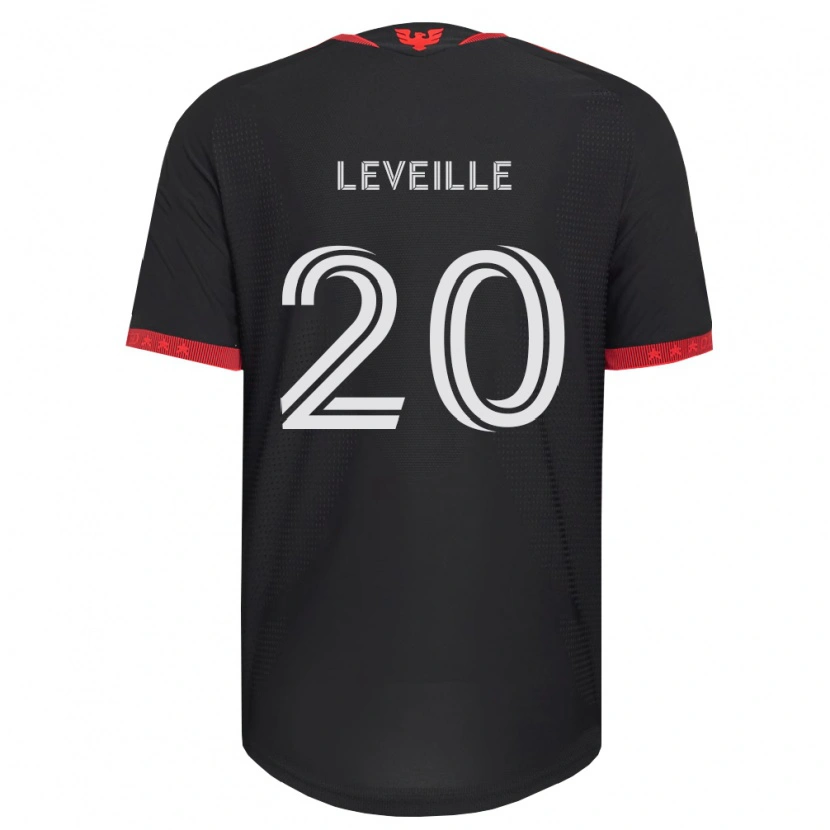 Danxen Damen Grant Leveille #20 Schwarz Weiß Rot Heimtrikot Trikot 2026/27 T-Shirt Österreich