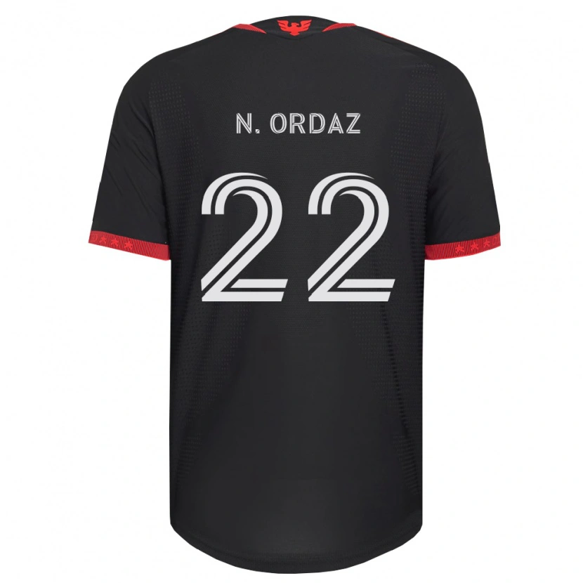 Danxen Damen Nathan Ordaz #22 Schwarz Weiß Rot Heimtrikot Trikot 2026/27 T-Shirt Österreich