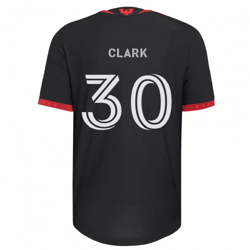 Danxen Damen Caden Clark #30 Schwarz Weiß Rot Heimtrikot Trikot 2026/27 T-Shirt Österreich