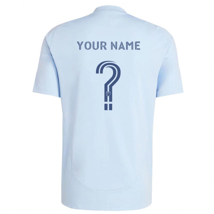 Danxen Damen Ihren Namen #0 Hellblau Hellgrau Heimtrikot Trikot 2026/27 T-Shirt Österreich