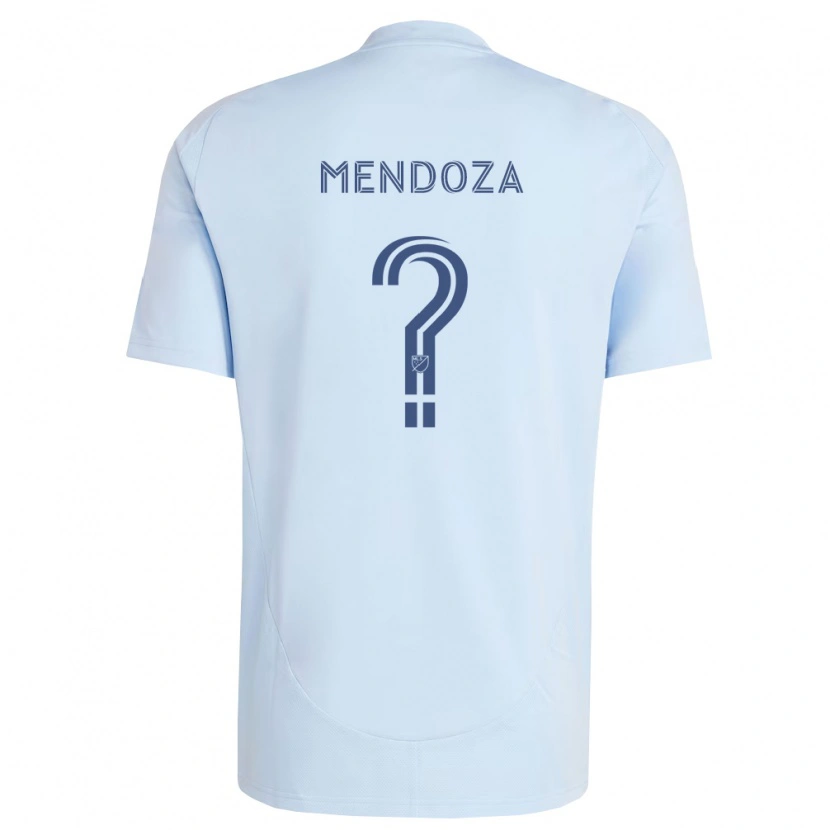 Danxen Damen Renan Mendoza #0 Hellblau Hellgrau Heimtrikot Trikot 2026/27 T-Shirt Österreich