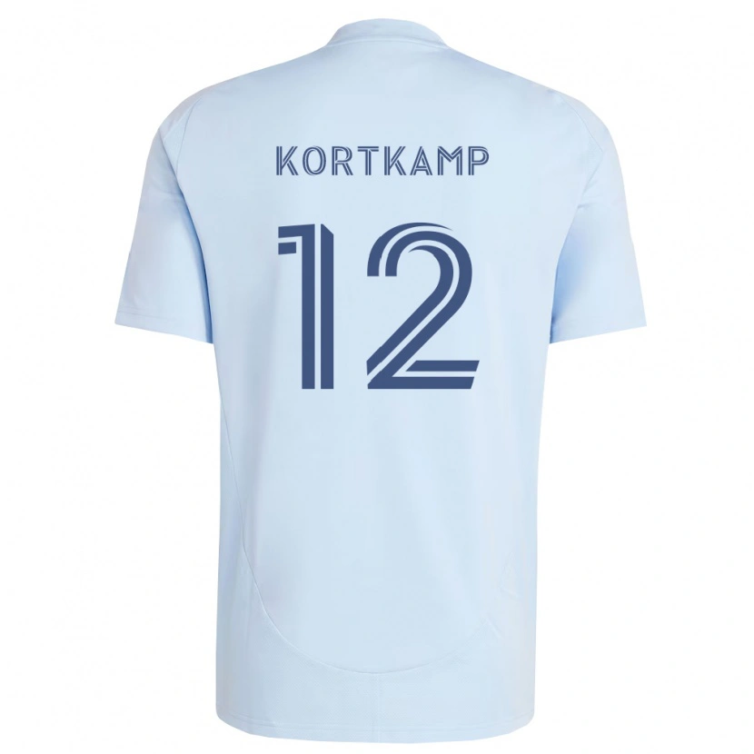 Danxen Damen Jack Kortkamp #12 Hellblau Hellgrau Heimtrikot Trikot 2026/27 T-Shirt Österreich