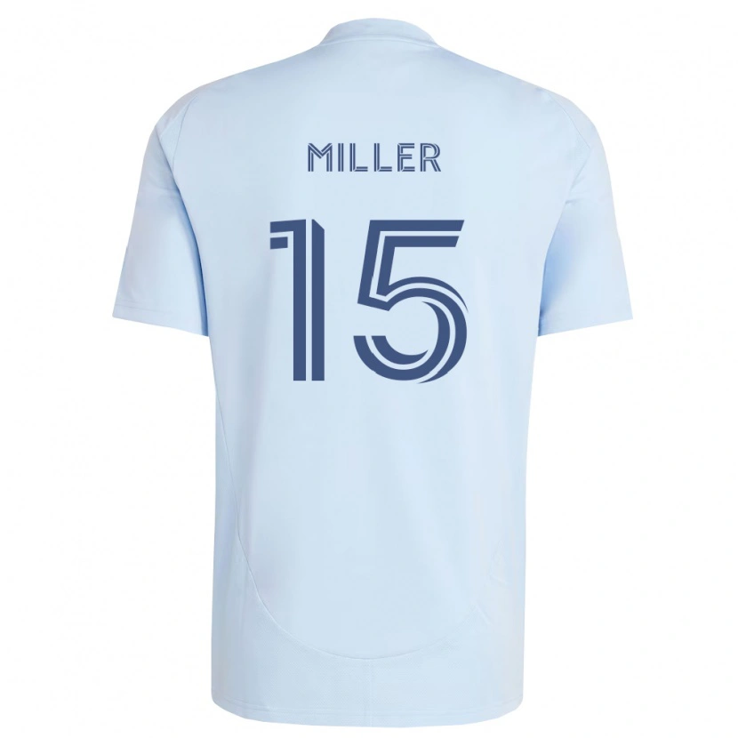 Danxen Damen Jansen Miller #15 Hellblau Hellgrau Heimtrikot Trikot 2026/27 T-Shirt Österreich