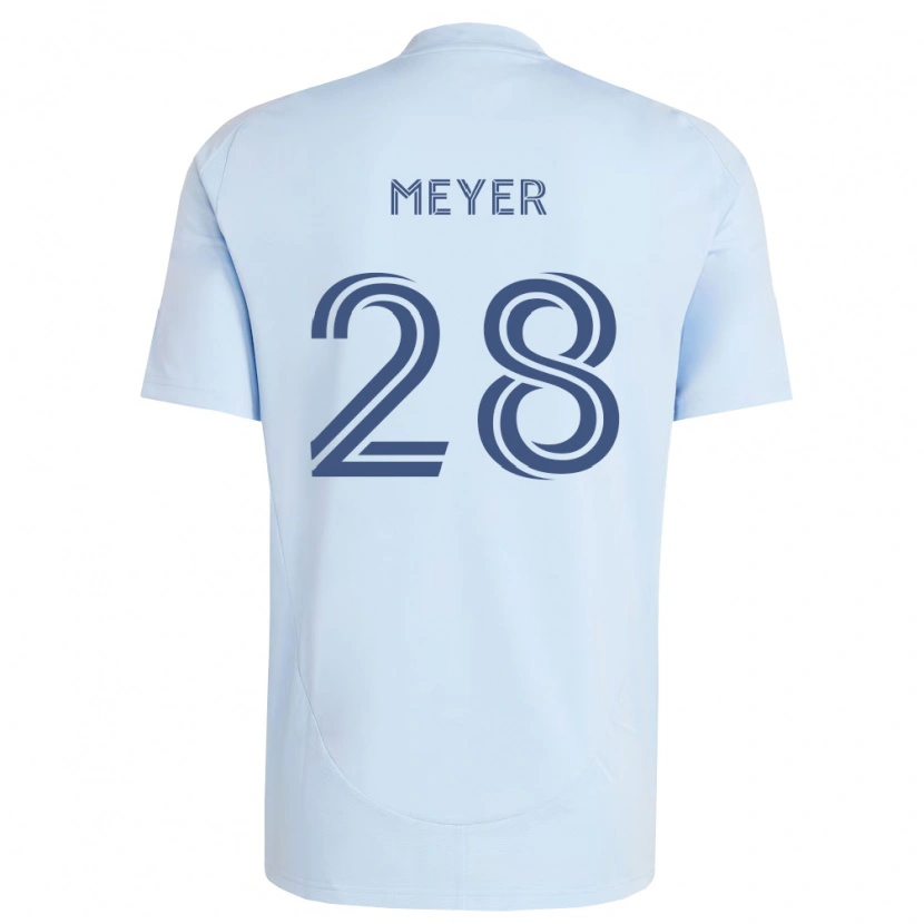 Danxen Damen Wyatt Meyer #28 Hellblau Hellgrau Heimtrikot Trikot 2026/27 T-Shirt Österreich
