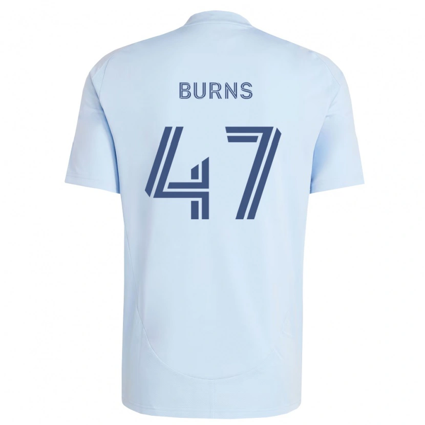 Danxen Damen Trevor Burns #47 Hellblau Hellgrau Heimtrikot Trikot 2026/27 T-Shirt Österreich