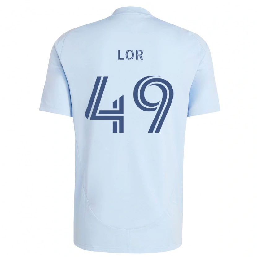 Danxen Damen Troy Lor #49 Hellblau Hellgrau Heimtrikot Trikot 2026/27 T-Shirt Österreich