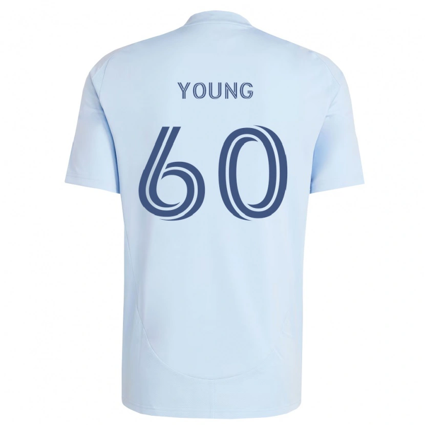 Danxen Damen Nate Young #60 Hellblau Hellgrau Heimtrikot Trikot 2026/27 T-Shirt Österreich