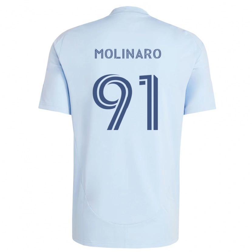 Danxen Damen Jacob Molinaro #91 Hellblau Hellgrau Heimtrikot Trikot 2026/27 T-Shirt Österreich