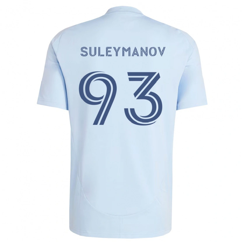 Danxen Damen Shapi Suleymanov #93 Hellblau Hellgrau Heimtrikot Trikot 2026/27 T-Shirt Österreich