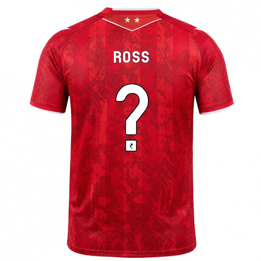 Danxen Damen Dylan Ross #0 Rot Weiß Heimtrikot Trikot 2026/27 T-Shirt Österreich