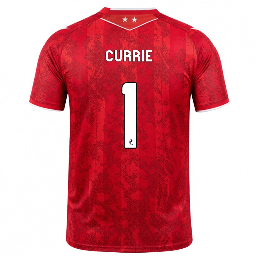 Danxen Damen Jennifer Currie #1 Rot Weiß Heimtrikot Trikot 2026/27 T-Shirt Österreich