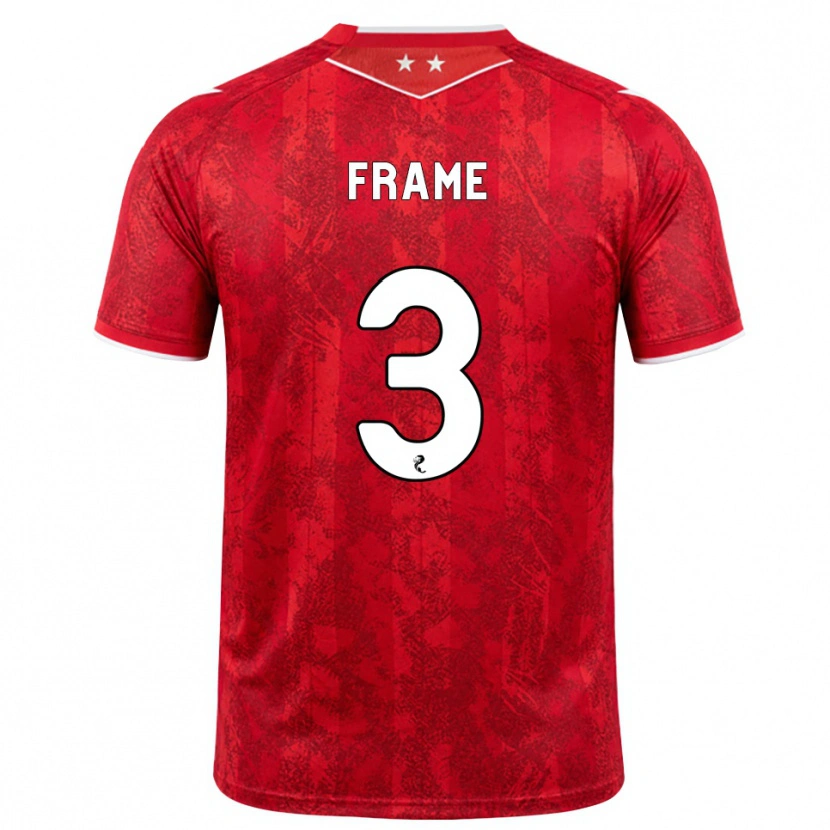 Danxen Damen Mitchel Frame #3 Rot Weiß Heimtrikot Trikot 2026/27 T-Shirt Österreich