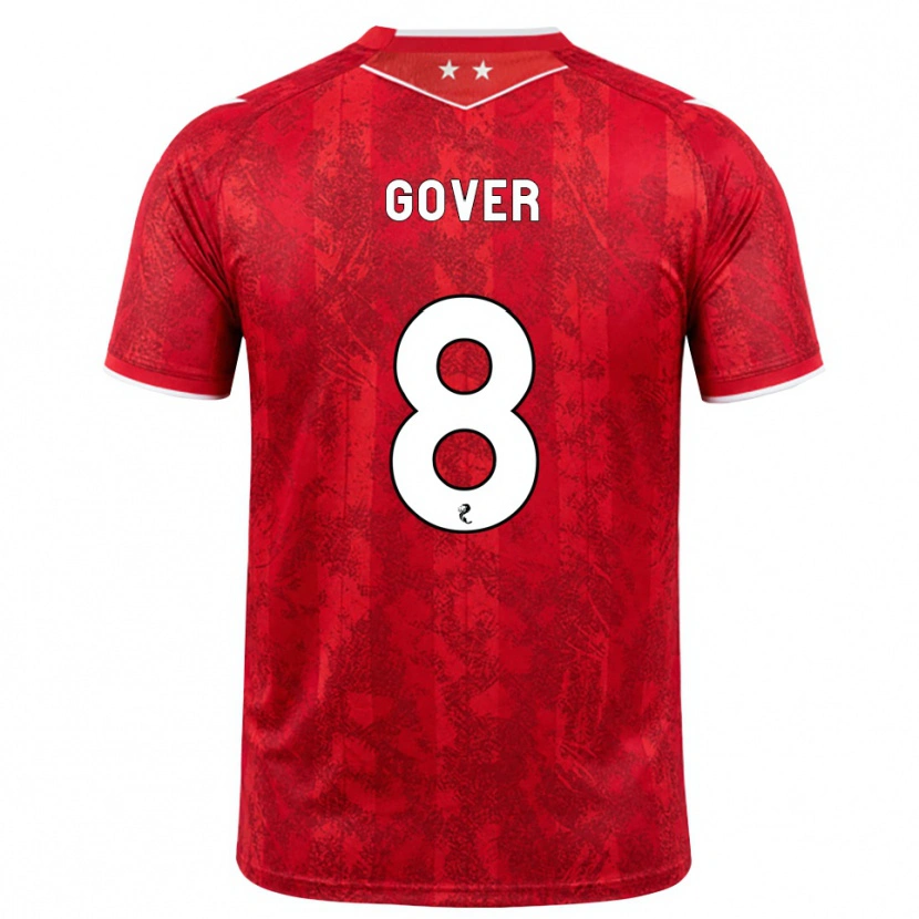 Danxen Damen Chloe Gover #8 Rot Weiß Heimtrikot Trikot 2026/27 T-Shirt Österreich