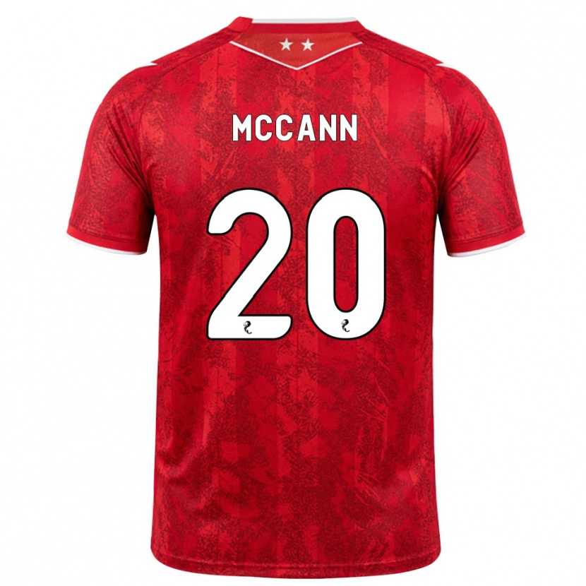 Danxen Damen Annalisa Mccann #20 Rot Weiß Heimtrikot Trikot 2026/27 T-Shirt Österreich
