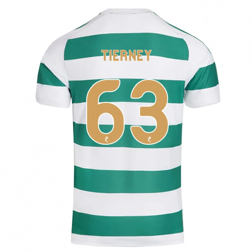 Danxen Damen Kieran Tierney #63 Darkcyan Weiß Heimtrikot Trikot 2026/27 T-Shirt Österreich