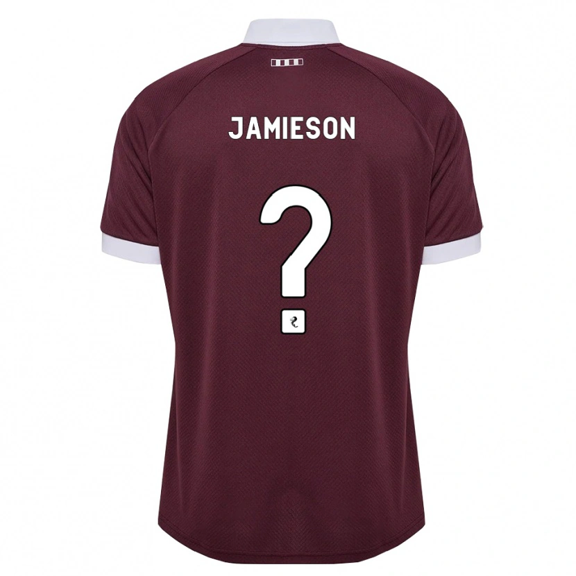 Danxen Damen Finlay Jamieson #0 Burgunder Weiß Heimtrikot Trikot 2026/27 T-Shirt Österreich