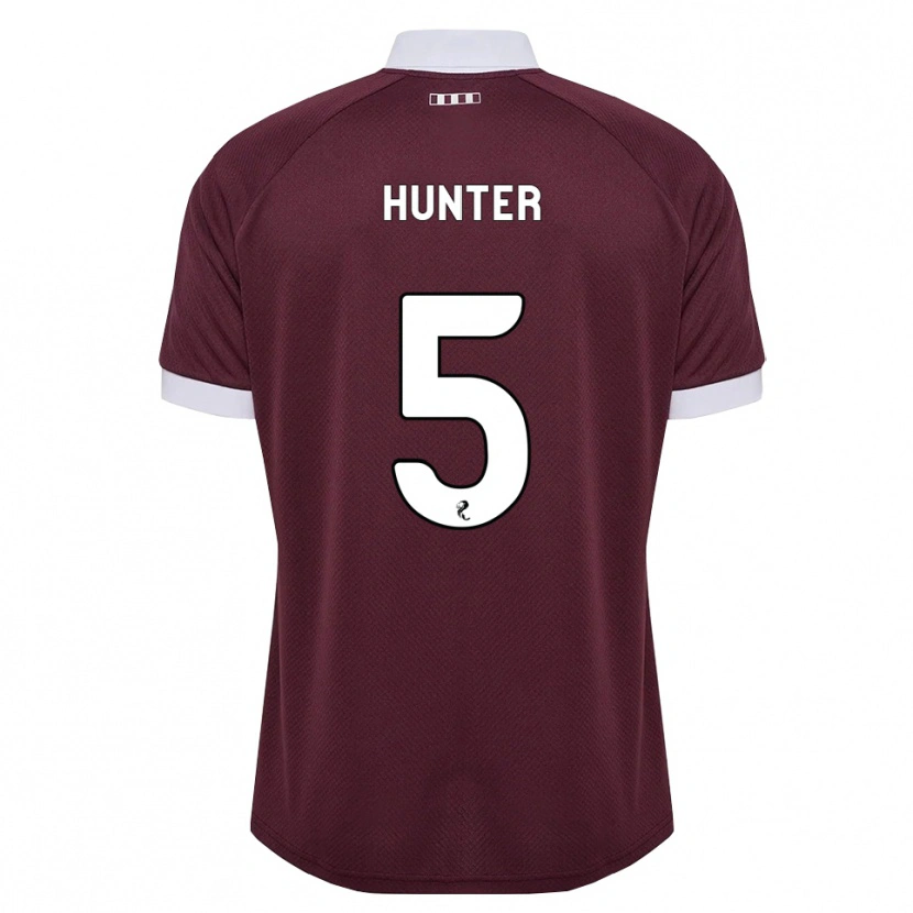 Danxen Damen Georgia Hunter #5 Burgunder Weiß Heimtrikot Trikot 2026/27 T-Shirt Österreich