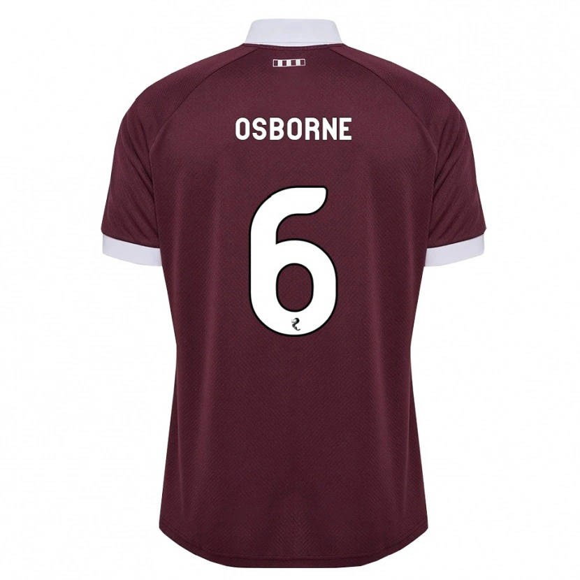 Danxen Damen Alfie Osborne #6 Burgunder Weiß Heimtrikot Trikot 2026/27 T-Shirt Österreich