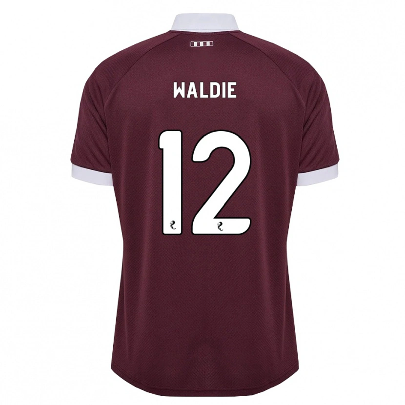 Danxen Damen Lizzie Waldie #12 Burgunder Weiß Heimtrikot Trikot 2026/27 T-Shirt Österreich