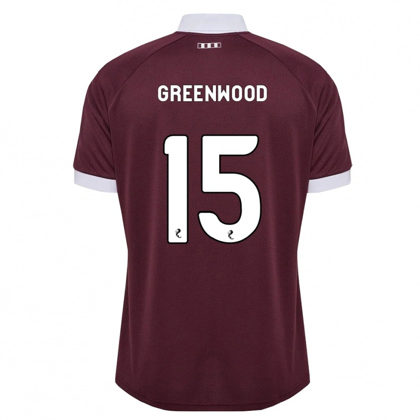 Danxen Damen Brodie Greenwood #15 Burgunder Weiß Heimtrikot Trikot 2026/27 T-Shirt Österreich