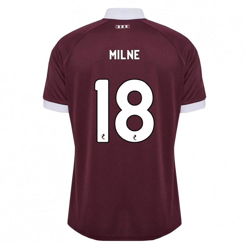 Danxen Damen Harry Milne #18 Burgunder Weiß Heimtrikot Trikot 2026/27 T-Shirt Österreich