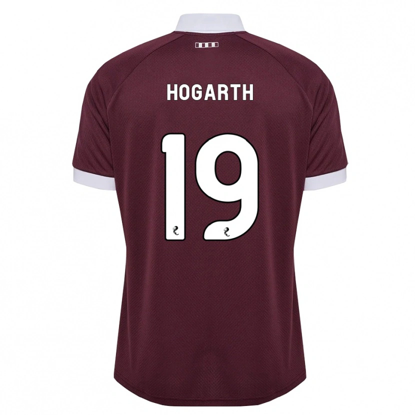 Danxen Damen Taylor Hogarth #19 Burgunder Weiß Heimtrikot Trikot 2026/27 T-Shirt Österreich