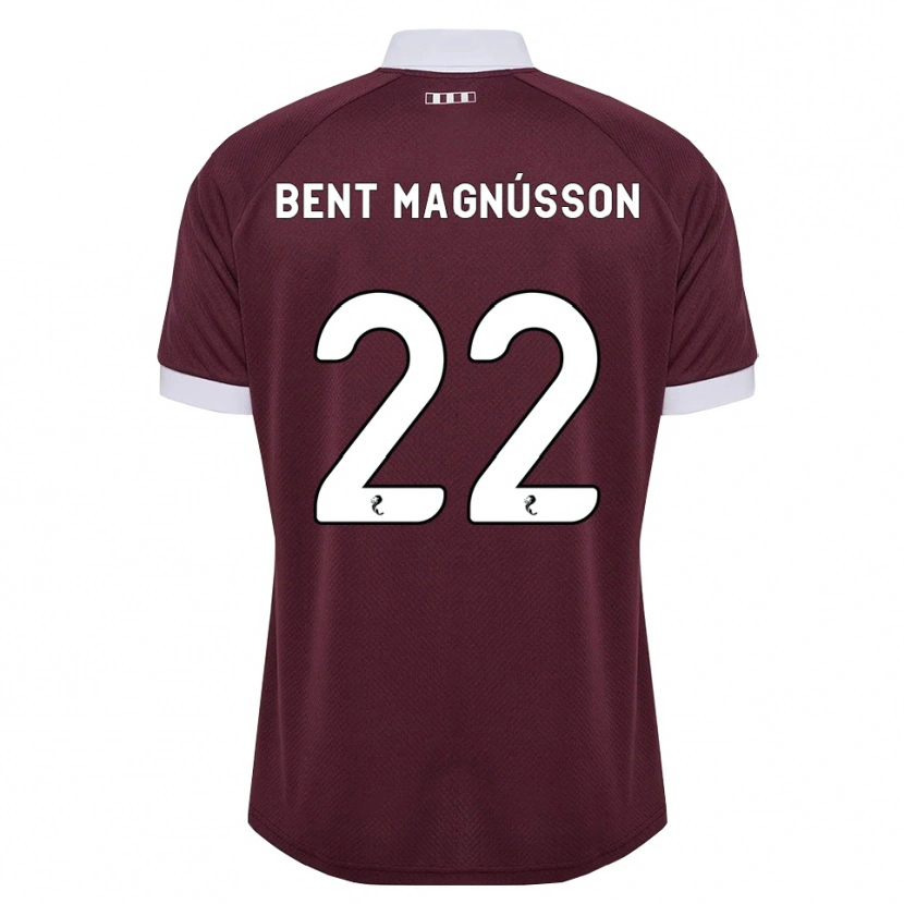 Danxen Damen Tómas Bent Magnússon #22 Burgunder Weiß Heimtrikot Trikot 2026/27 T-Shirt Österreich