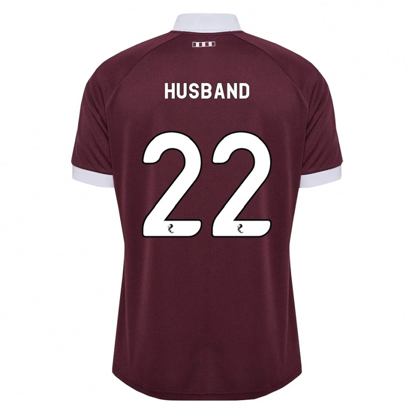 Danxen Damen Jessica Husband #22 Burgunder Weiß Heimtrikot Trikot 2026/27 T-Shirt Österreich