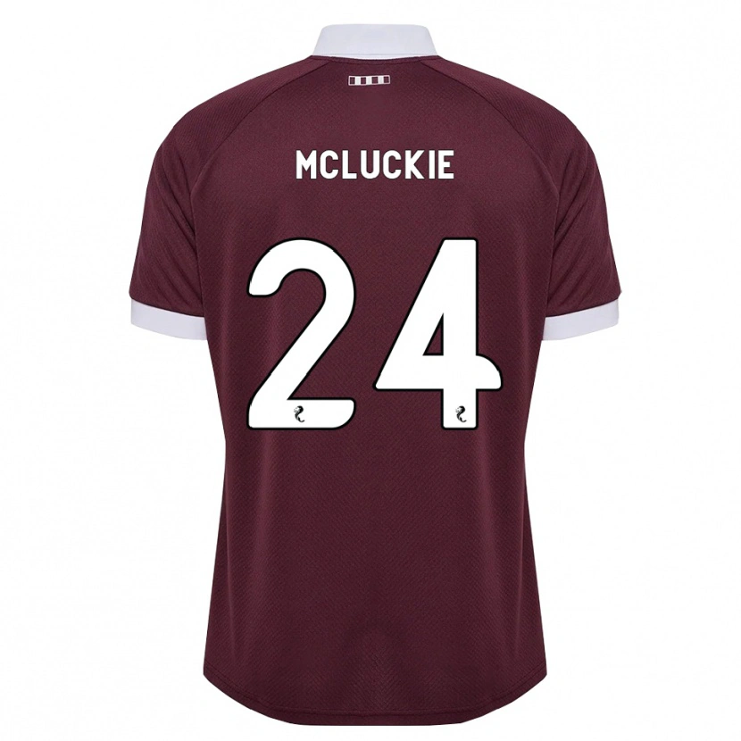 Danxen Damen Bobby Mcluckie #24 Burgunder Weiß Heimtrikot Trikot 2026/27 T-Shirt Österreich