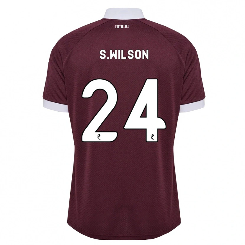 Danxen Damen Stanley Wilson #24 Burgunder Weiß Heimtrikot Trikot 2026/27 T-Shirt Österreich