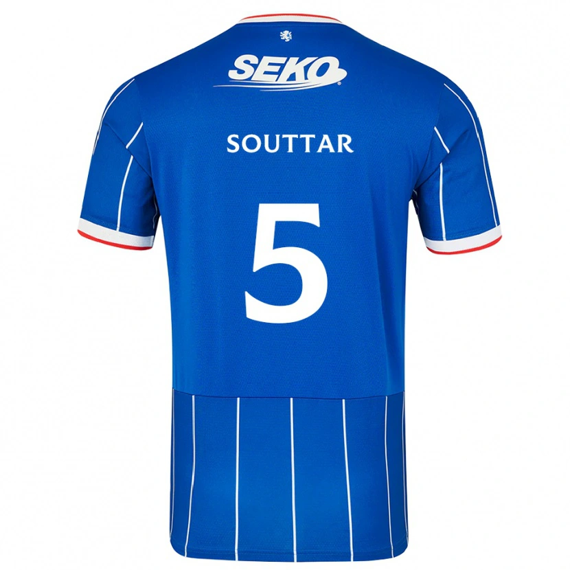 Danxen Damen John Souttar #5 Rot Blau Weiß Heimtrikot Trikot 2026/27 T-Shirt Österreich