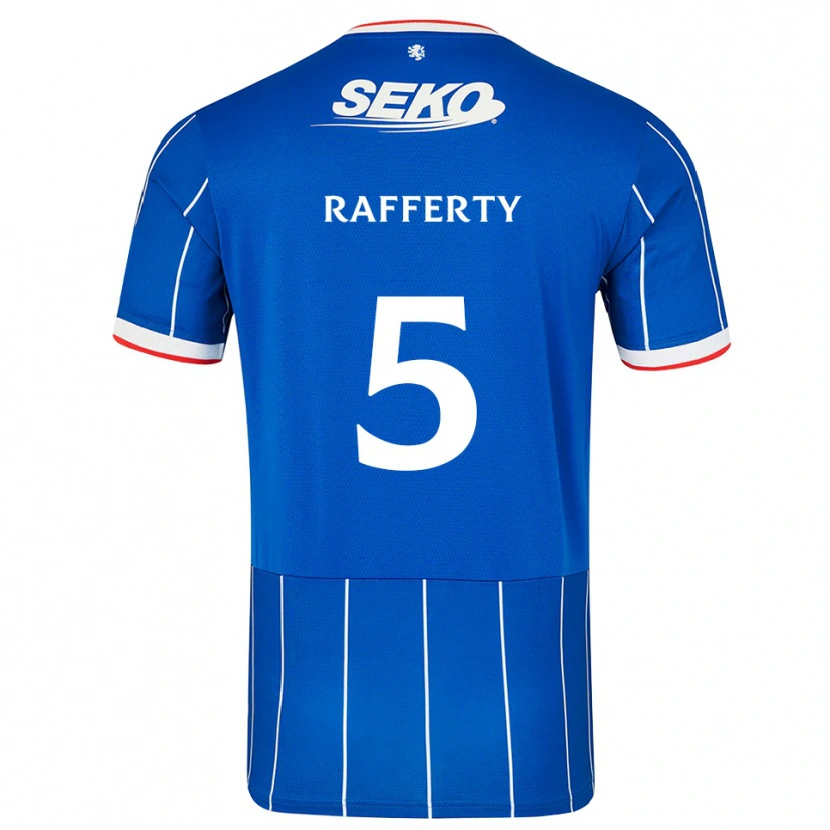 Danxen Damen Laura Rafferty #5 Rot Blau Weiß Heimtrikot Trikot 2026/27 T-Shirt Österreich