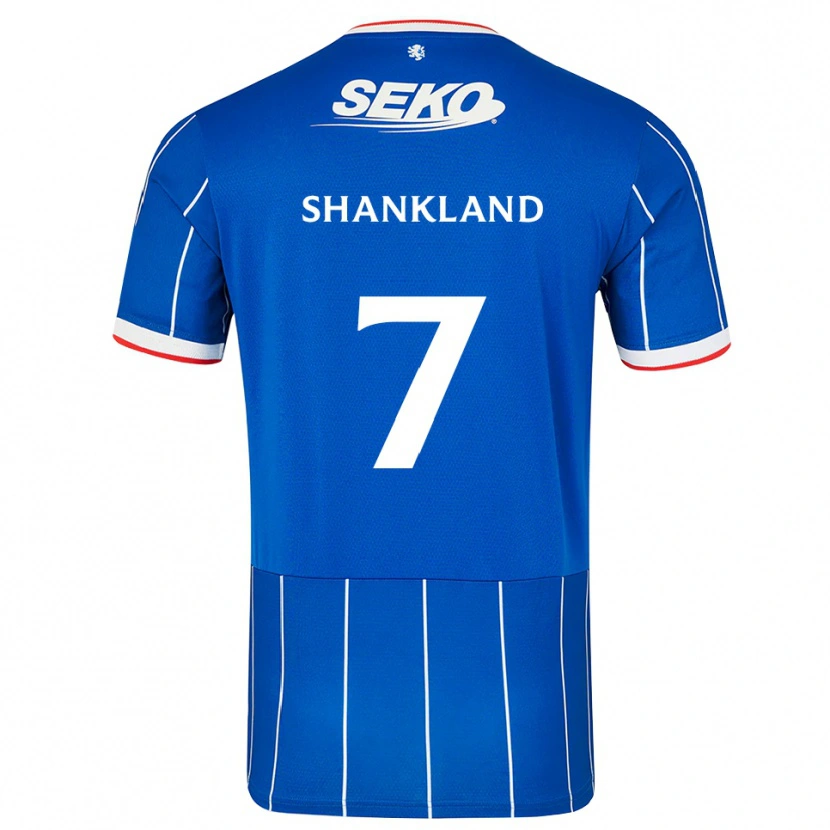 Danxen Damen Lawrence Shankland #7 Rot Blau Weiß Heimtrikot Trikot 2026/27 T-Shirt Österreich