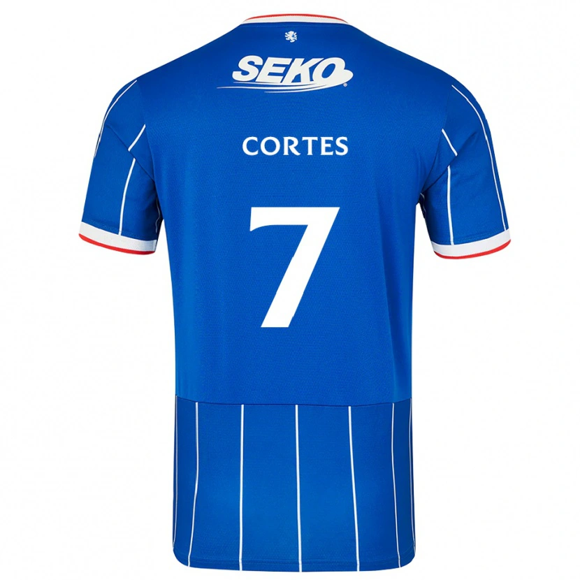 Danxen Damen Óscar Cortés #7 Rot Blau Weiß Heimtrikot Trikot 2026/27 T-Shirt Österreich