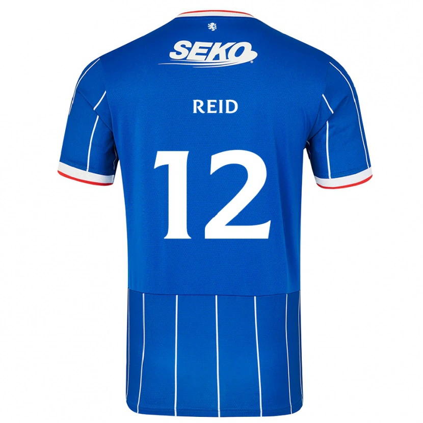 Danxen Damen James Reid #12 Rot Blau Weiß Heimtrikot Trikot 2026/27 T-Shirt Österreich