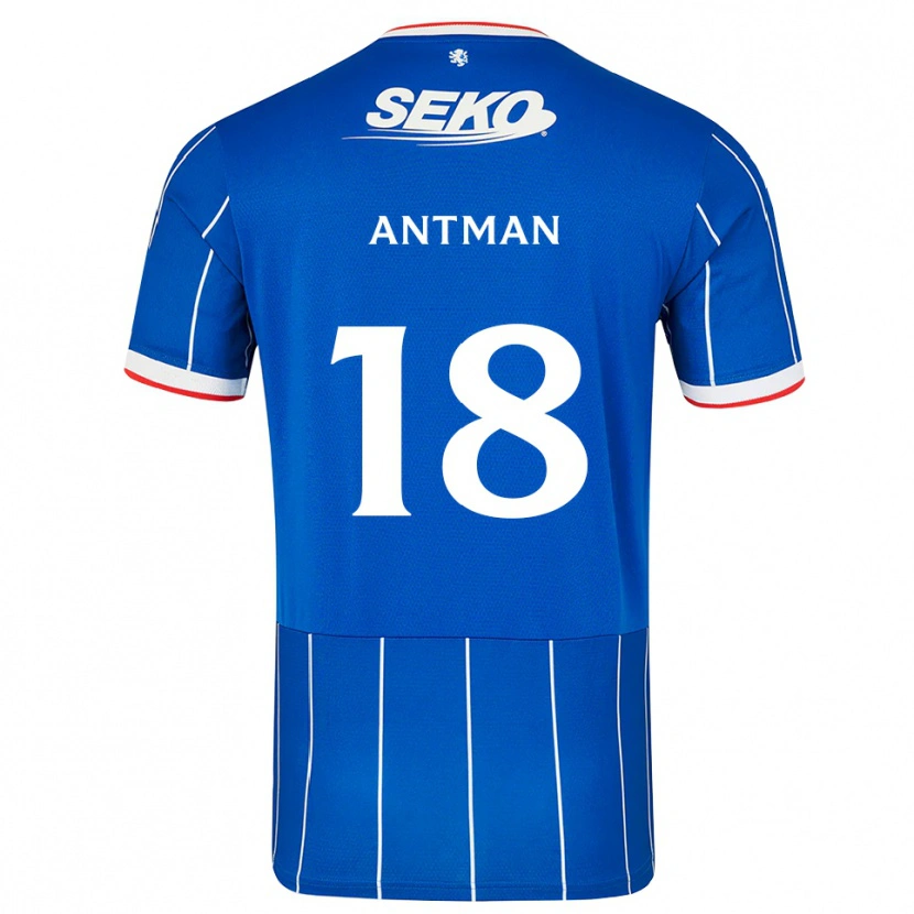 Danxen Damen Oliver Antman #18 Rot Blau Weiß Heimtrikot Trikot 2026/27 T-Shirt Österreich