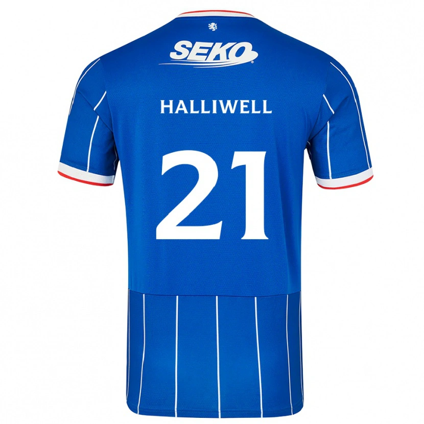 Danxen Damen Alfie Halliwell #21 Rot Blau Weiß Heimtrikot Trikot 2026/27 T-Shirt Österreich