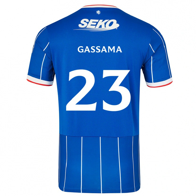 Danxen Damen Djeidi Gassama #23 Rot Blau Weiß Heimtrikot Trikot 2026/27 T-Shirt Österreich